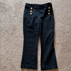 Lilly Pulitzer Black Sailor Pants size 8